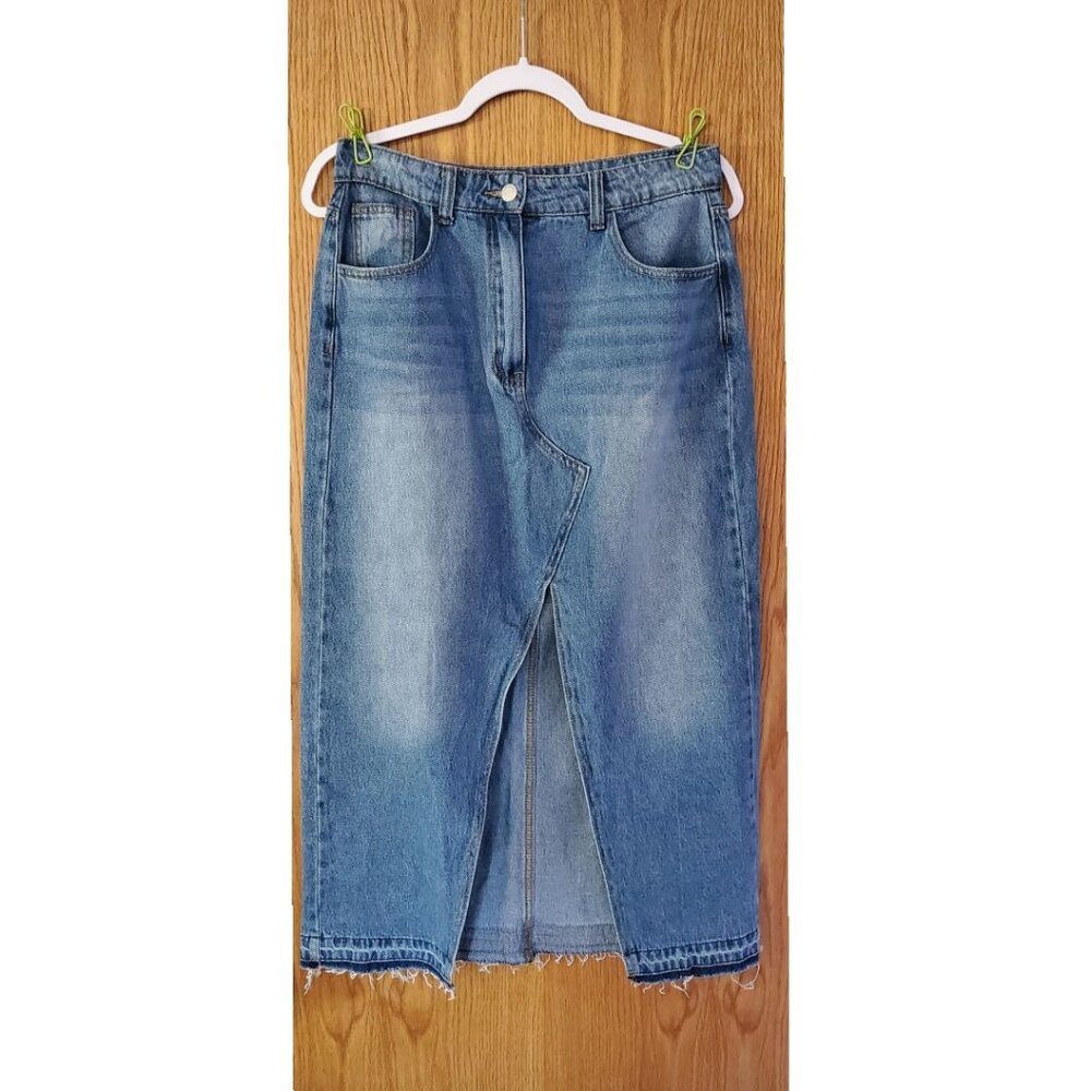 Jean Maxi Skirt